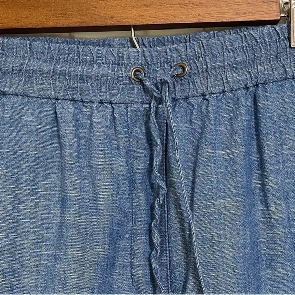 J. By J. Crew cotton chambray drawstring pants size 18W - Picture 4 of 11